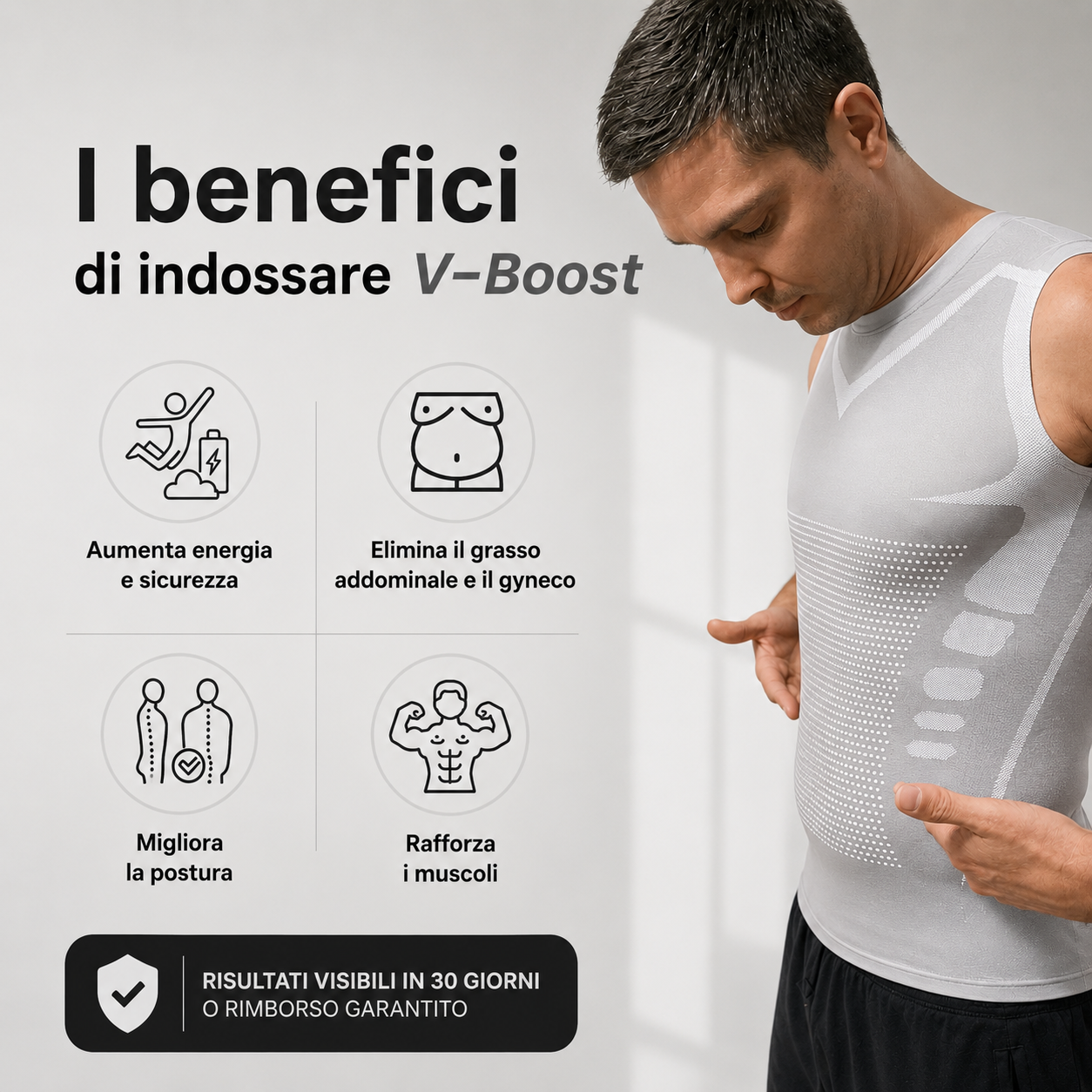 V-Boost™ | Più sicurezza. Più energia. Più forza.